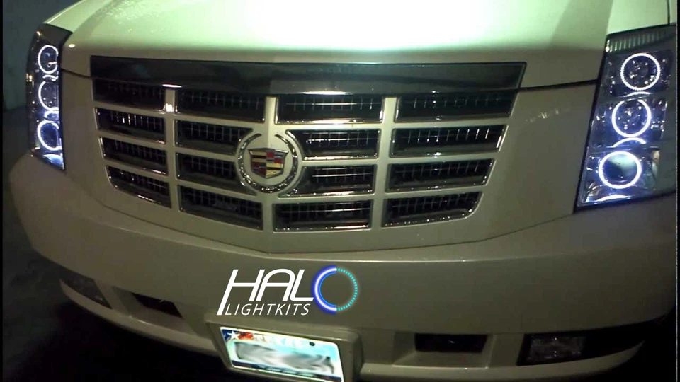 2007-2014 CADILLAC ESCALADE Weißes LED HALO Scheinwerfer-Kit Von ORACLE LIGHTING - Bild 3 von 4