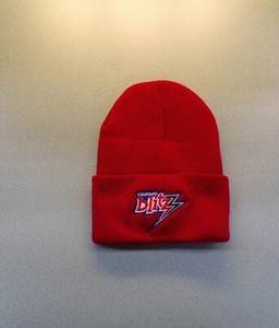 USFL Football Chicago Blitz Embroidered Cuffed Beanie Hat Cap Bears New