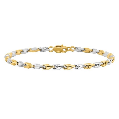 Kiam Family Gold Tone Multi-Strand Chain Bracelet, Magnetic  display picture 2