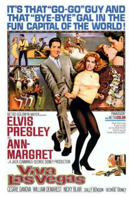 VIVA LAS VEGAS Movie POSTER 27 x 40 Elvis Presley, Ann-Margret, A