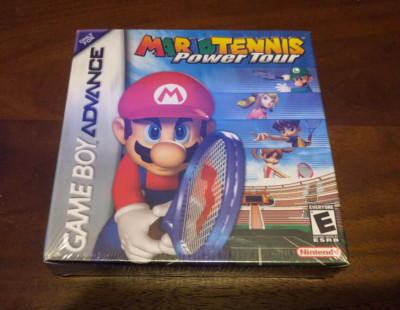 Mario Tennis: Power Tour (Nintendo Game Boy Advance, 2005). NEW, Factory SEALED