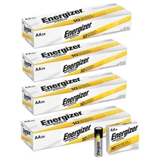 96 Energizer AA Industrial EN91 1.5v Alkaline Batteries LR6 Exp. 12/2034