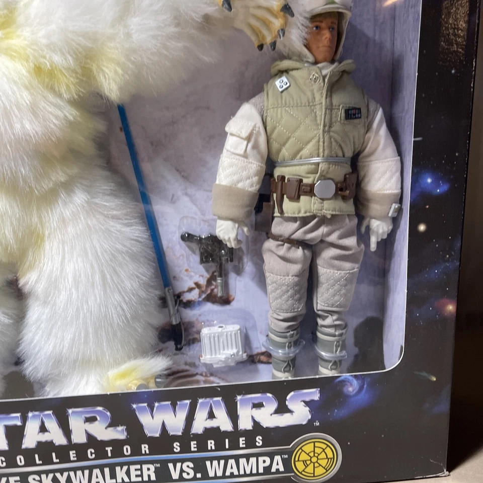 Star Wars 1997 12 pulgadas serie coleccionista - Hoth Luke Skywalker vs Wampa - set TVC Foto 4 de 4