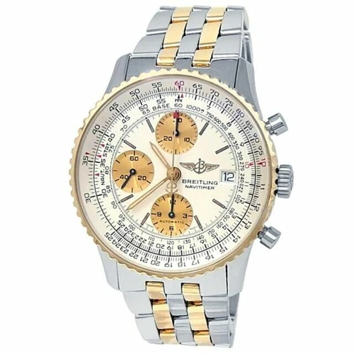 Breitling Navitimer - 42 mm, Stainless Steel, Yellow Gold