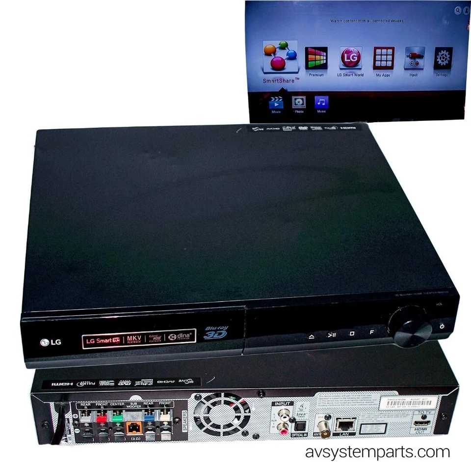 LG BH5140S 3D BLU-Ray Home Theater System 5.1Ch 500W - Image 3 of 3