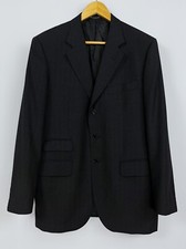 Mint Men's LUBIAM L.B.M. 1911 Classic Wool Striped Gray Blazer Jacker Size 50 R
