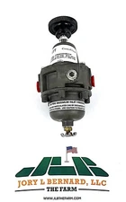 CONOFLOW, ITT, AIR PAK, FILTER REGULATOR, FR95XSHEX1F, 0-60PSI, 250PSI MAX NOS S