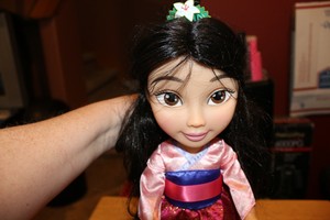 disney princess mulan toddler doll