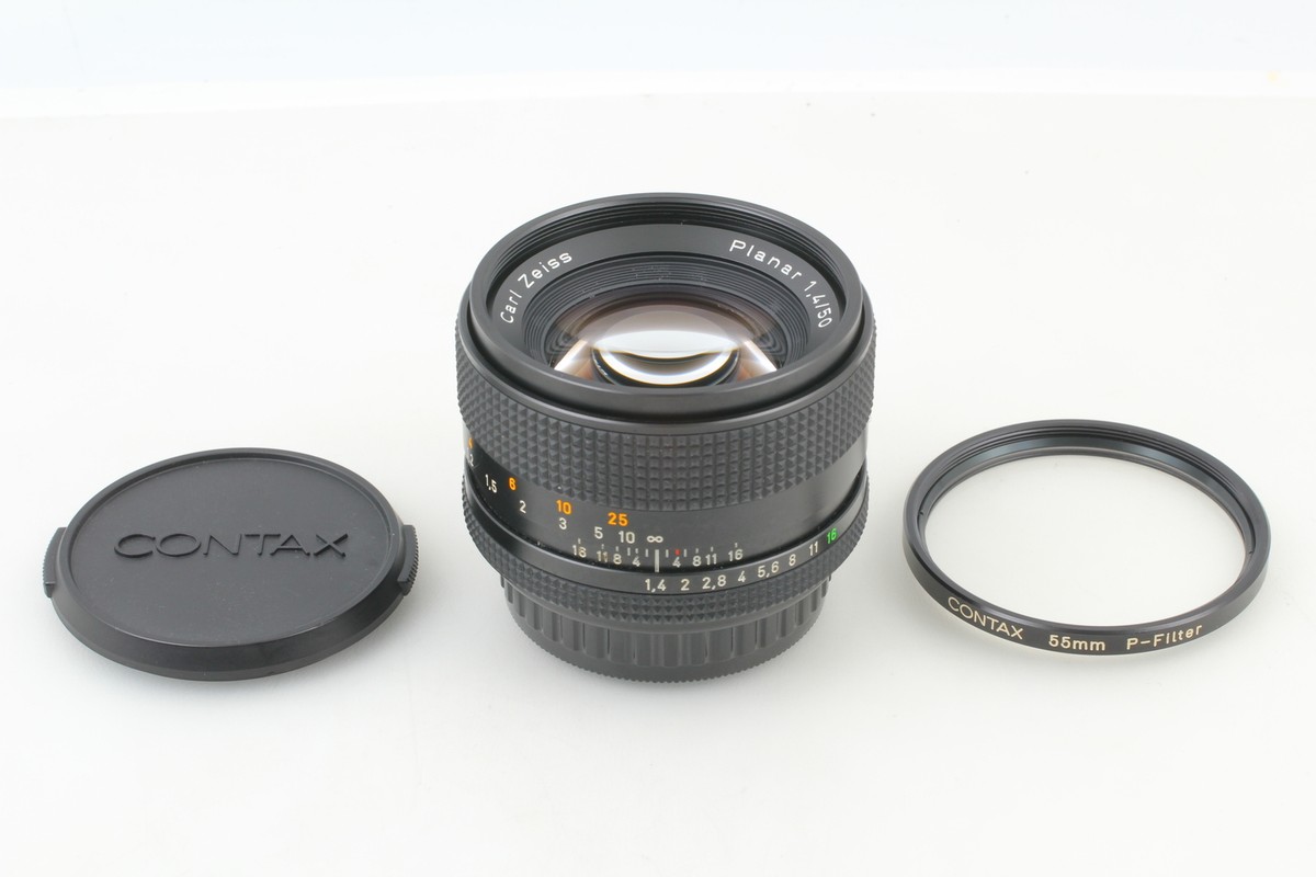 ✨安心保証✨CONTAX Carl Zeiss 50mm f/1.4 MMJ TOP MINT Contax Carl Zeiss Planar 50mm f/1.4 T* MMJ C/Y