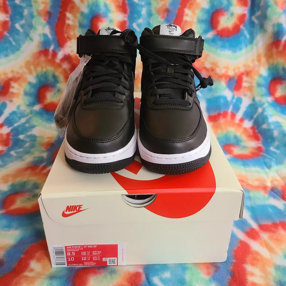 Air Force 1 Mid Stussy 8.5M/10 W