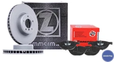 ZIMMERMANN BRAKE SET 348MM FRONT BMW 5 SERIES 6 SERIES 7 SERIES F10 F07 F12 F13 F06 F01 F04