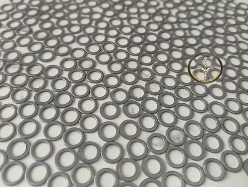 Anillos sólidos planos de cota de malla medieval, anillos sólidos de cota de malla 6 mm, 7 mm, 8 mm o 9 mm Foto 4 de 4