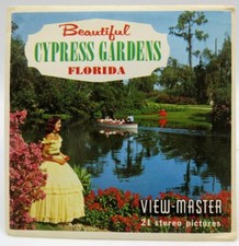 View Master A961, Cypress Gardens Florida, Sawyer's, 3 Reel Set