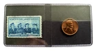 1952 Patriotic Tribute Set – MNH Women’s Service Stamp & BU Wheat Penny