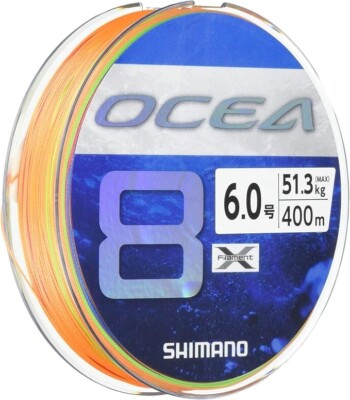 Shimano OCEA 8 PE #1.5-12 eight Braid Line Max 173lb 200