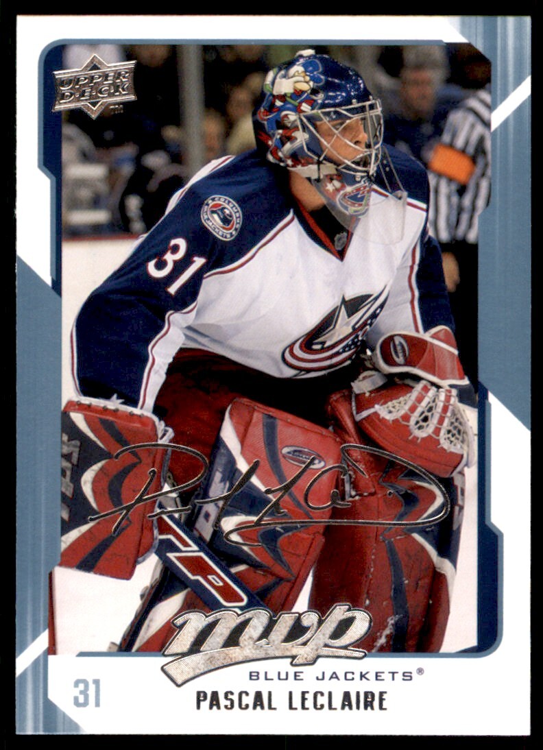 2008-09 Upper Deck MVP Pascal Leclaire #85