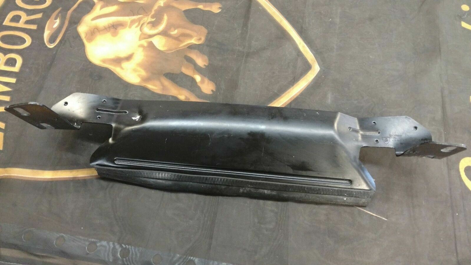 LAMBORGHINI AVENTADOR REAR EXHAUST HEAT SHIELD DIFFUSER OEM 470825497