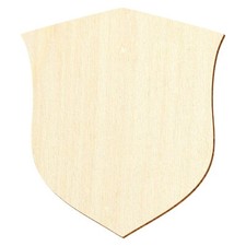 Holz Wappen Wappenschild 2 - Deko Basteln 3-50cm