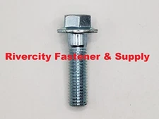 M12-1.75x50 Hex Head Flange Bolts 12mm x 50mm Grade 10.9 Screws M12x1.75 x 50
