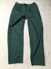 A New Day Pleated Straight Leg Women's medium Green Pants