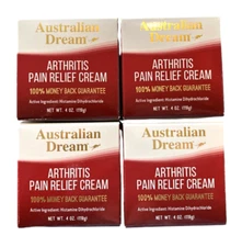 Australian Dream Arthritis Pain Cream 4oz ( 4 pack ) ^^