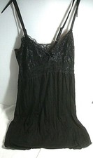 Women Lace Lingerie Chemises V-Neck Full Slip Babydoll