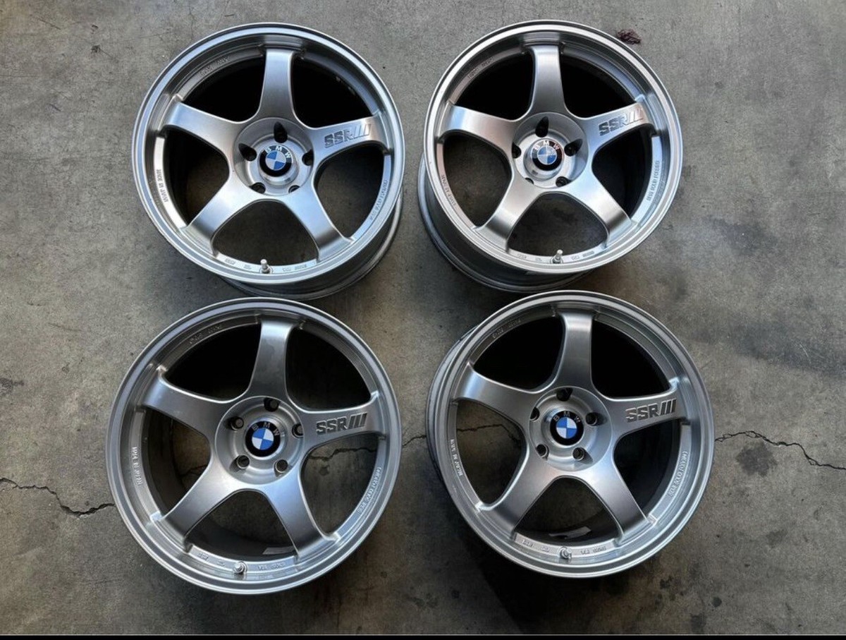 SSR GT-2 18x10J ET25 18x9J ET18 BMW E36 E46 F30 E90 M3 5x120 Gt2 