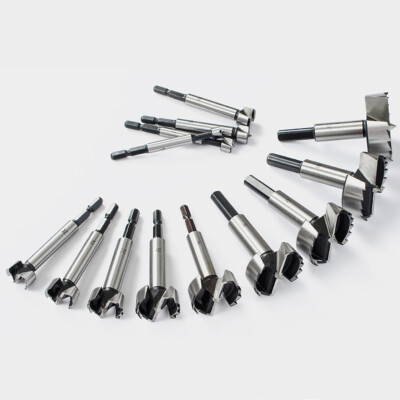 1 Pcs Flat Wing Drill Bit Hinge Hole Opener Bit For Woodworking 10mm - 55mm