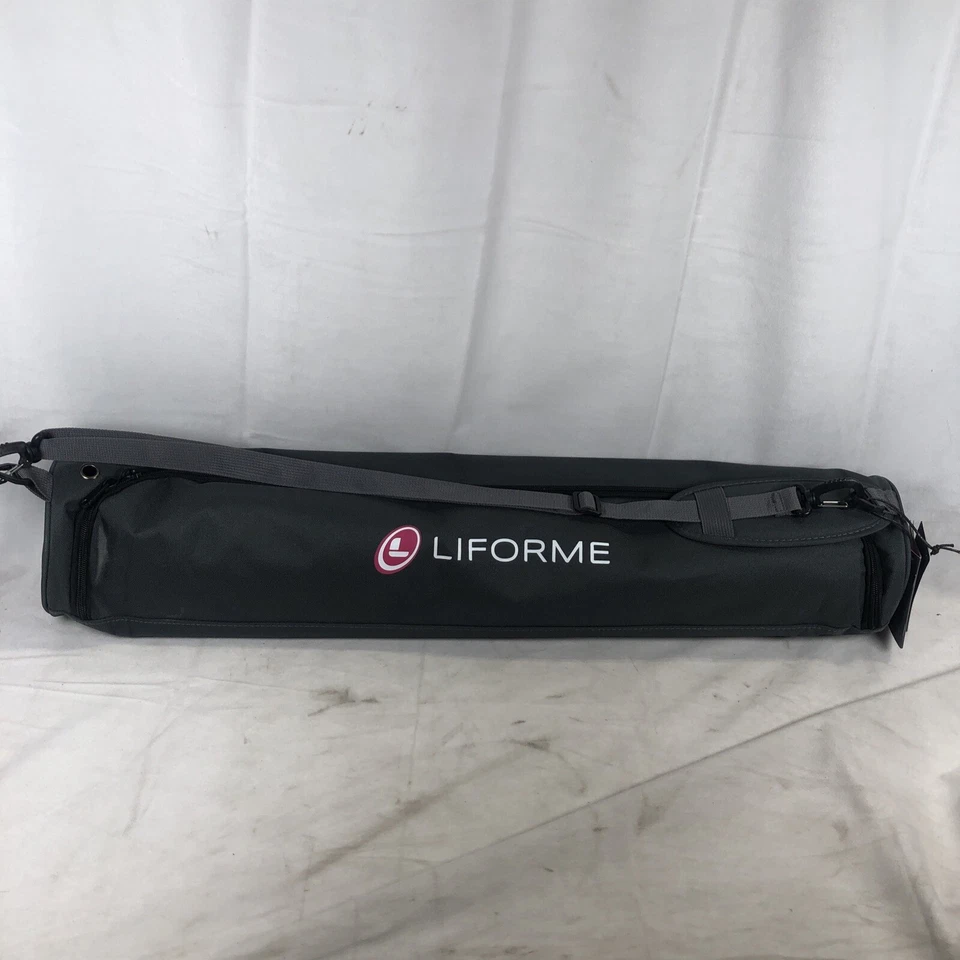 Liforme Original Yoga Mat Free Yoga Bag Included 4.2MM Thick Mat Olive - Image 2 of 4