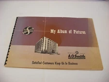 Vintage A.O. Smith Corporation -- company Photo album - 1950's photos