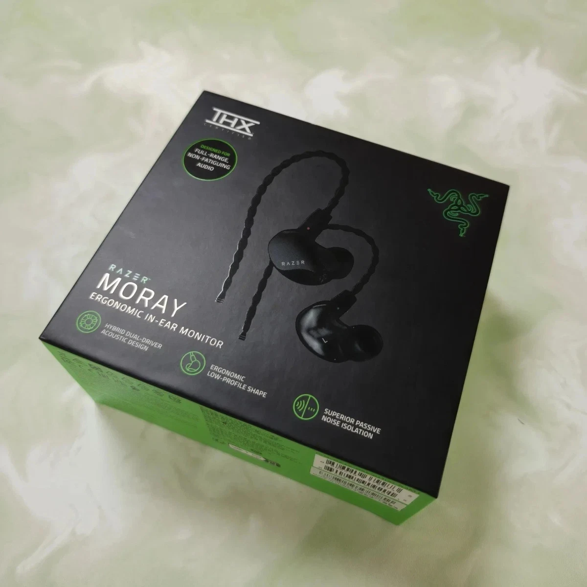 Razer moray 新品未使用 ライブストリーミング & ゲーミング用エルゴノミックインイヤー