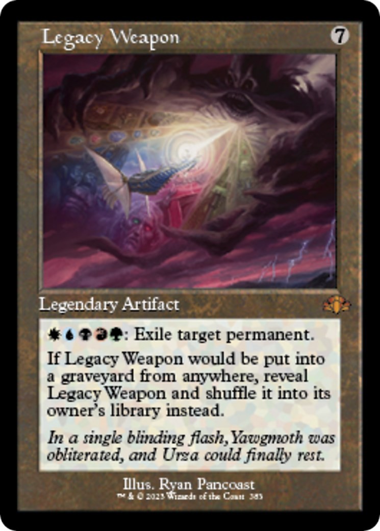 Legacy Weapon (Retro Frame) - 383 - NM - Dominaria Remastered