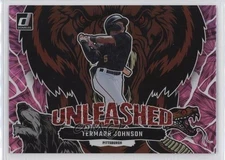 2023 Panini Donruss Unleashed Pink Fireworks Termarr Johnson #U1