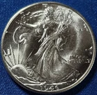 1946-D Walking Liberty Half Dollar Choice BU. Blazing Luster!!!
