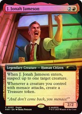 MTG  FOIL J. Jonah Jameson (MagicCon) Extended Art - Promo #003