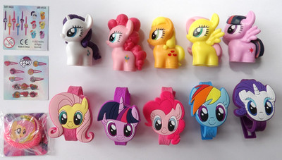 Dairy 4 Fun / Hasbro - My Little Pony 2023 - Auswahl - '' Figur/Armband '' mit BPZ