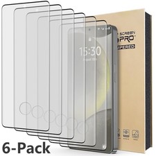 2/4/6 For Samsung Galaxy S24 Plus Tempered Glass Screen Protector Anti Scratch