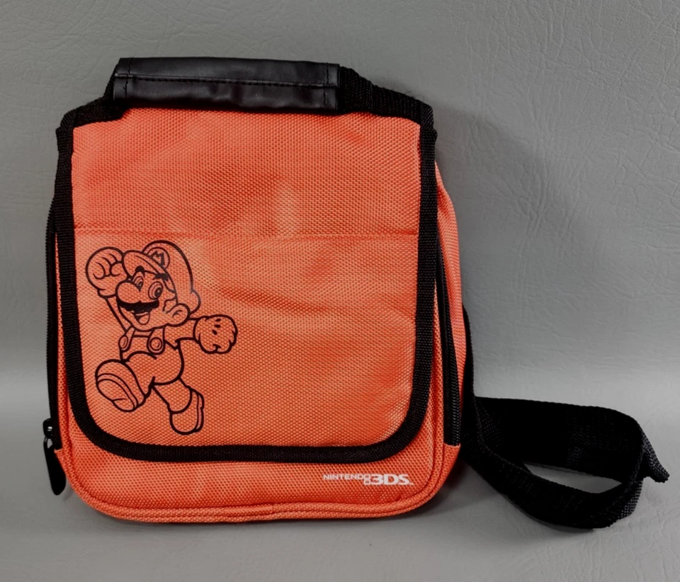 Nintendo 3DS Super Mario 9" Estuche de Transporte de Viaje con Correa para el Hombro Foto 2 de 4