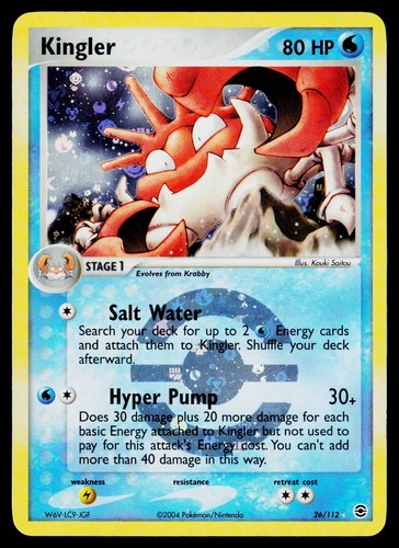 FireRed & LeafGreen #26/112 Kingler