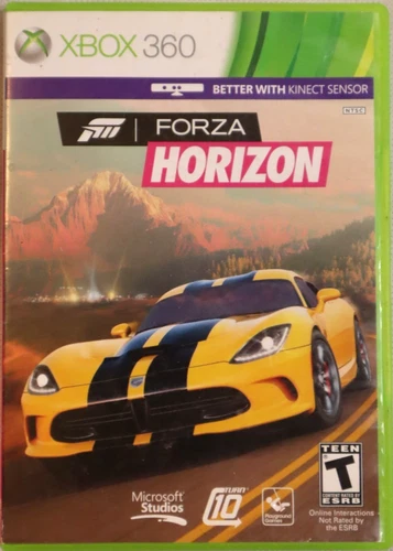 FORZA HORIZON (Microsoft Xbox 360, 2012) CAR RACING GAME TESTED WORKS ***READ***