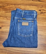 Wrangler Cowboy Cut Jeans Men's 34x32 Blue Medium Wash Slim Fit 936GBK