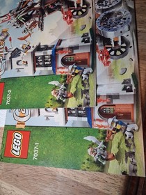 Lego Castle Tower Raid 7037 Used Instruction Manuals No Bricks