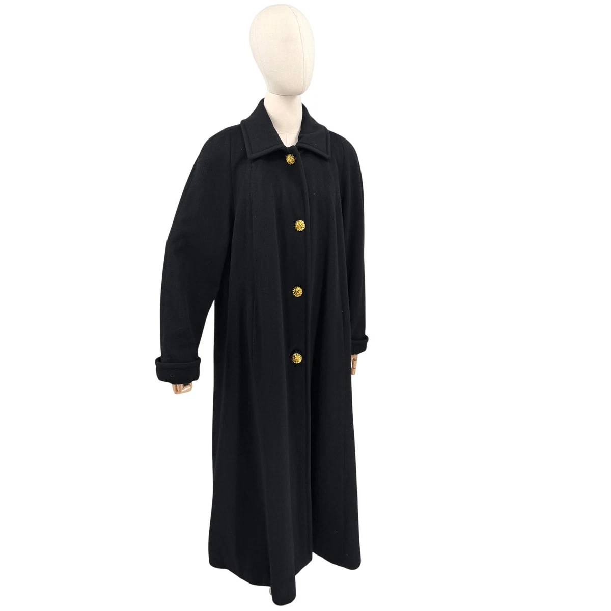 ジャケット・アウター 00s PERRY ELLIS black cashmere wool coat Perry Ellis Coats, Jackets & Vests for Women for sale | eBay