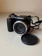 Olympus SP-610UZ Digital y2k Camera 14 MP HD 3D 22x Wide Optical Zoom WORKS