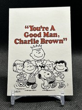 1991 Tuff Stuff Peanuts Preview You're A Good Man Charlie Brown #26