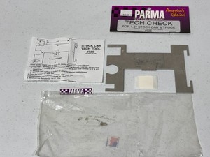 Parma 735 Vintage Tech Check Gauge 4.5" Stock Car Truck 1/24 Slot Car Tool Used