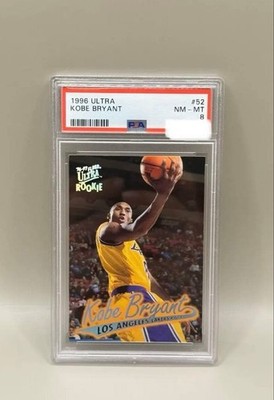 PSA 8 1996-97 Fleer Ultra - Rookie Kobe Bryant #52