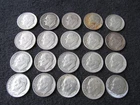 Lot of 20 Roosevelt Silver Dimes