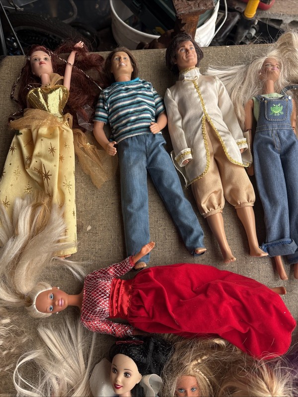 Barbie And Ken Dolls  Qty 21