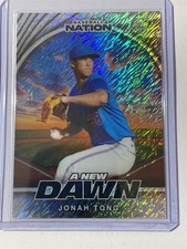 Jonah Tong mets 2025 Leaf Nation New Dawn Shimmer Silver 6/15